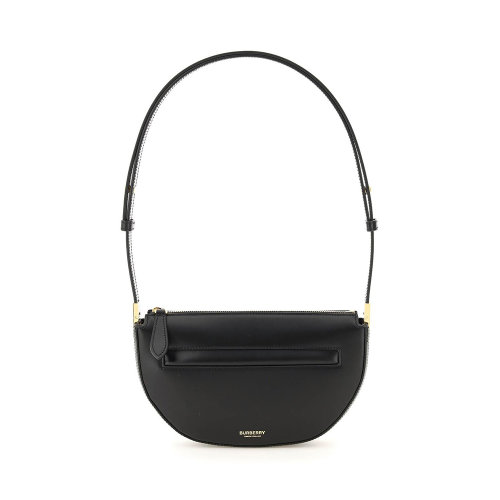 BURBERRY/博柏利 女士纯色牛皮字母徽标印花单肩包斜挎包手提包 805148 多色可选