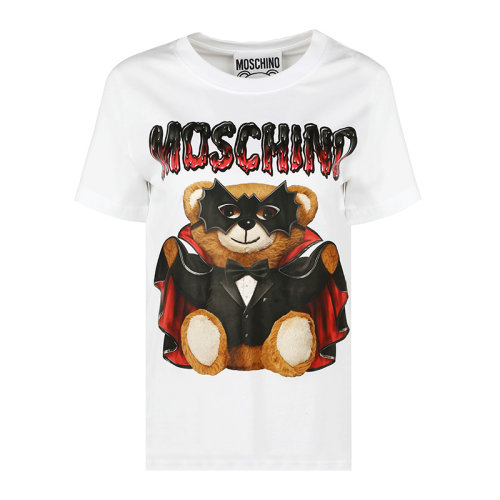 MOSCHINO/莫斯奇诺时尚潮流女士短袖T恤女士短袖T恤V071205401