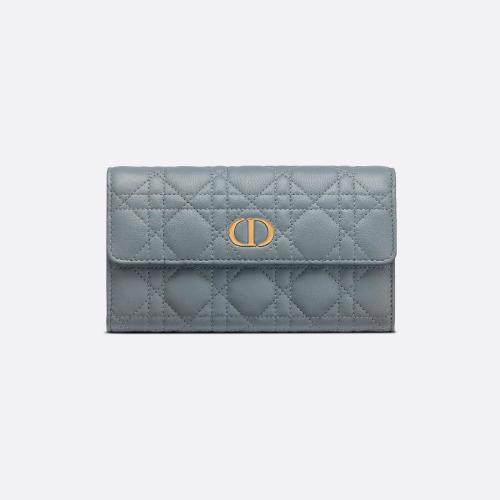  DIOR迪奥 22年秋冬 女士 钱包 Portefeuille Dior Caro S5039UWHC_M81B