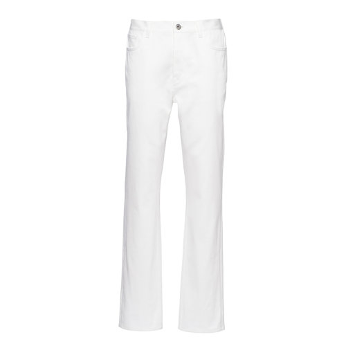 PRADA/普拉达  男士光学白斜纹布五袋棉质长裤GEP336_1MPB_F0P2D_S_212