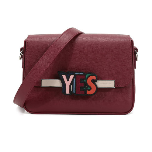 Longchamp/珑骧 女士织物GAMEON系列牛皮单肩斜挎包96HME030