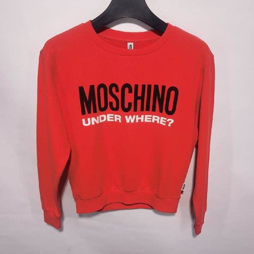MOSCHINO/莫斯奇 红色系女士长袖卫衣