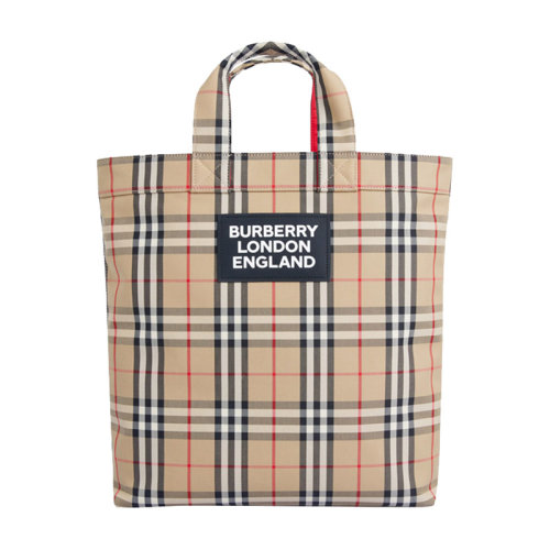 BURBERRY/博柏利 男士织物手提单肩斜挎包托特包80177401