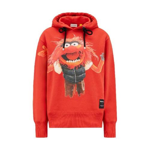  MONCLER蒙可蒙克莱 22年秋冬 女士 长袖T恤 The Muppets Motif Hoodie H20948G00001M2496350