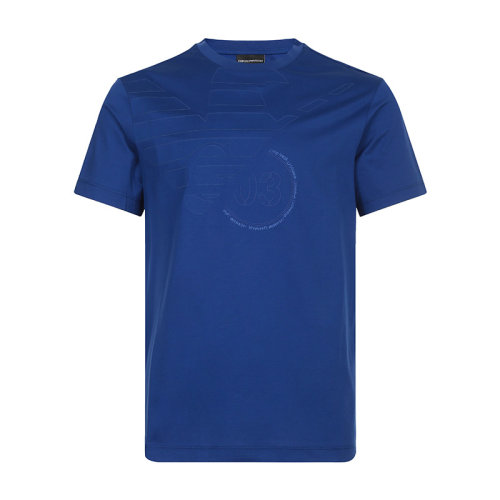 EmporioArmani/安普里奥阿玛尼棉质圆领男士短袖T恤3G1TL11JTUZS906