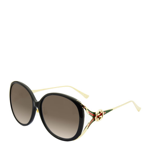 GUCCI/古驰 大框 多色 时尚 潮流 女款太阳镜 墨镜 渐变镜片 金属 经典 大气 简约  GG0226SK GUCCI(古驰）