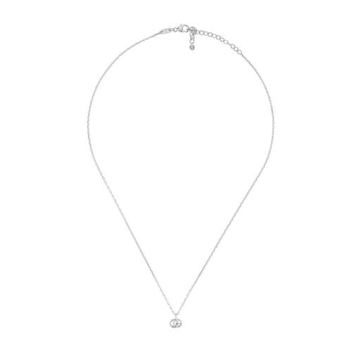  GUCCI古驰 22年秋冬 女士 GG Running系列白金项链 481638 J8540 9066