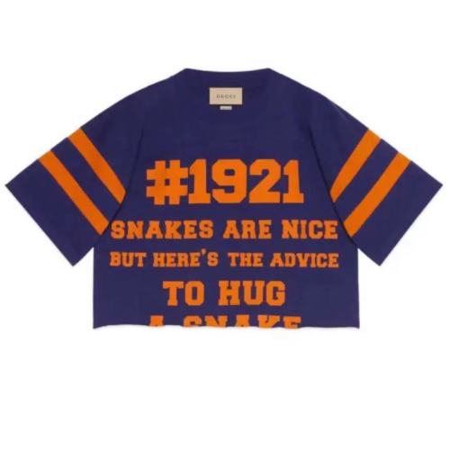 GUCCI/古驰 网红棉质女士短袖T恤660868XJDKG4448【主推】