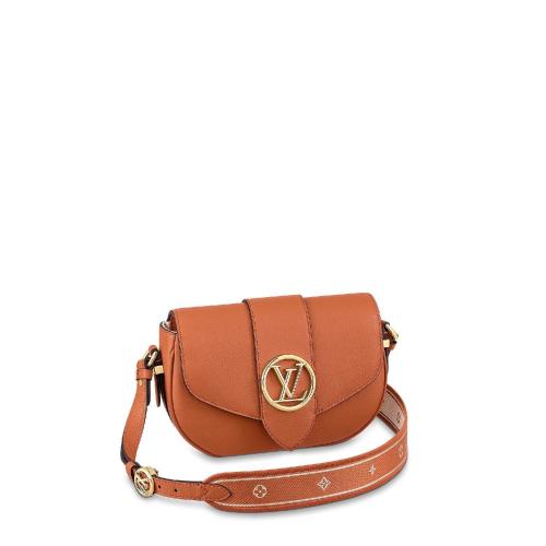  LV路易威登 22年春夏 女士 单肩包 LV PONT 9 SOFT 中号手袋 M58968 预定商品2-6周发货