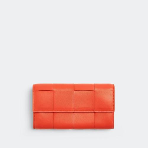 BV葆蝶家 22年秋冬 女士 钱包 portefeuille a rabat 667433VCQC46583