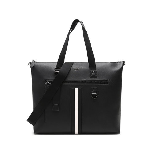 BALLY/巴利 男士再生皮革手提单肩斜挎包托特包 MADOX