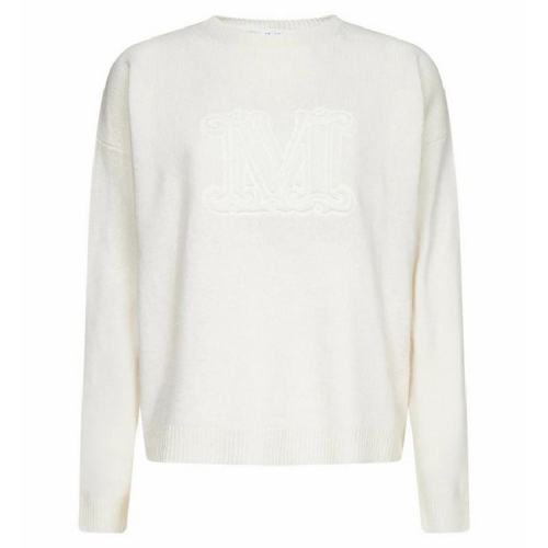  MaxMara/麦丝玛拉 女士米白色时尚休闲针织衫/毛衫 ASTER001 PLFSX