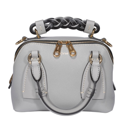 CHLOE/克洛伊  女士绿色小牛皮金色浮雕徽标编织手提可调节肩带手提包单肩包斜挎包女包C20US361-C62-38A