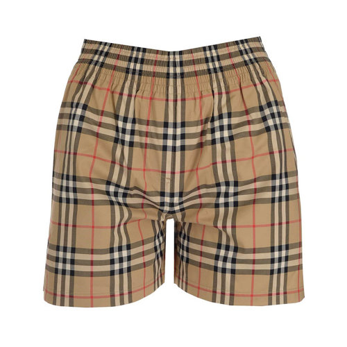 BURBERRY/博柏利 女士格纹棉质短裤 8040598