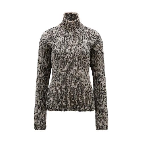  MONCLER蒙可蒙克莱 22年秋冬 女士 针织衫 高领羊毛混纺毛衣 H20949F00002M2131P90