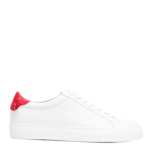 Givenchy/纪梵希 【21春夏新款】女士白色小logo彩尾标系带低帮休闲运动鞋板鞋小白鞋女鞋 多色可选