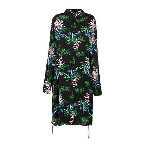 KENZO/高田贤三女士连衣裙FA52RO1855花卉