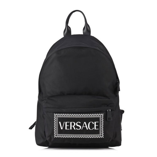 VERSACE/范思哲 男士黑色图案双肩包背包男包 DFZ5350-DNYVER-KNBN