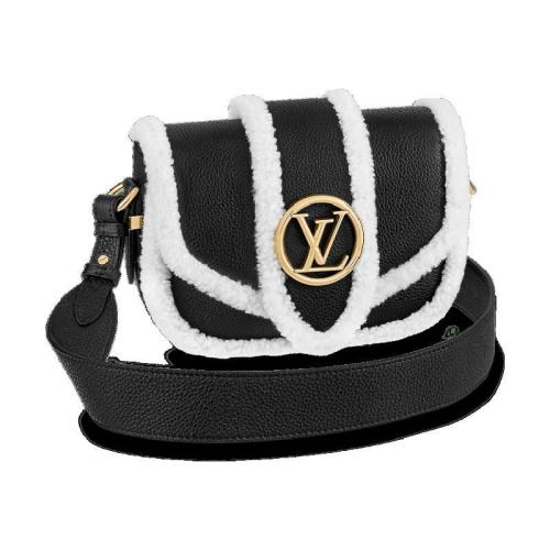  LV路易威登 22年秋冬 女士 单肩包 LV Pont 9 Soft 小号手袋 M58971 预定商品2-6周发货