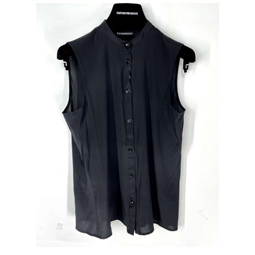 Emporio Armani/安普里奥阿玛尼 女士黑色短袖 J2C18T J2301 999 瑕疵折扣