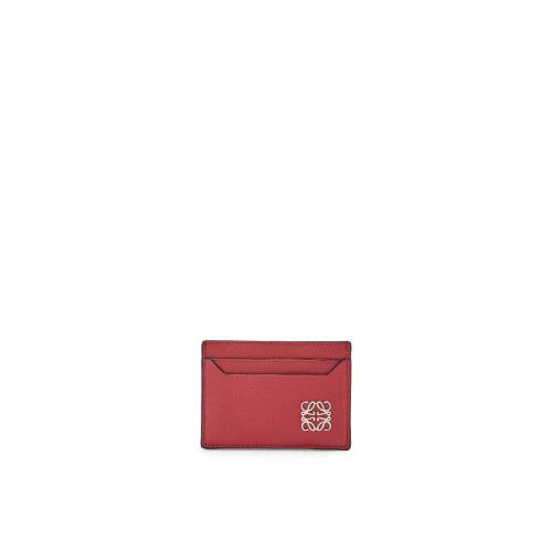  LOEWE罗意威 22年秋冬 女士 卡包 Anagram plain cardholder in pebble grain calfskin C82107