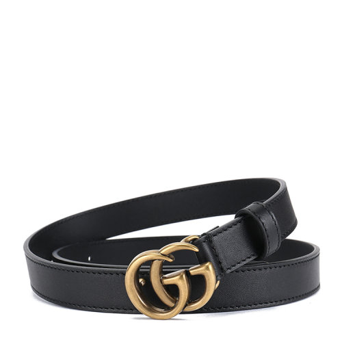 GUCCI/古驰 双G带扣皮革腰带 409417 AP00T