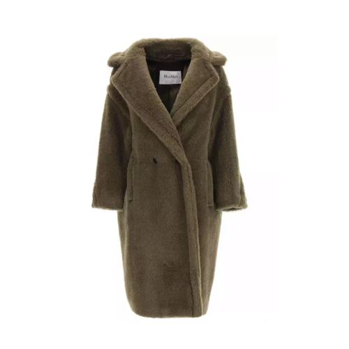 MaxMara/麦丝玛拉  明星女士复古绿外套大衣TDGIRL110160516600016【主推】