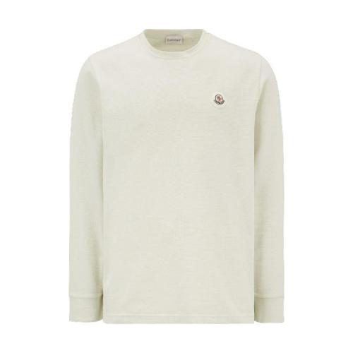  MONCLER蒙可蒙克莱 22年秋冬 男士 长袖T恤 Logo Long Sleeve T-Shirt H20918D00005899RD201