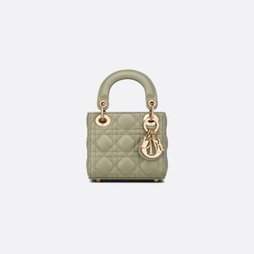  DIOR迪奥 22年秋冬 女士 单肩包 Micro sac Lady Dior S0856ONGE_M70H