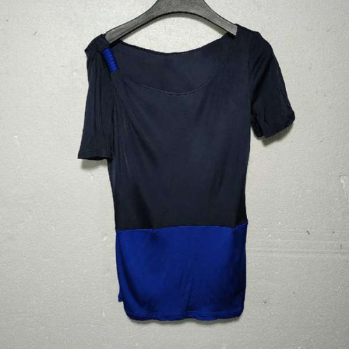 Emporio Armani/安普里奥阿玛尼 蓝色女士短袖上衣