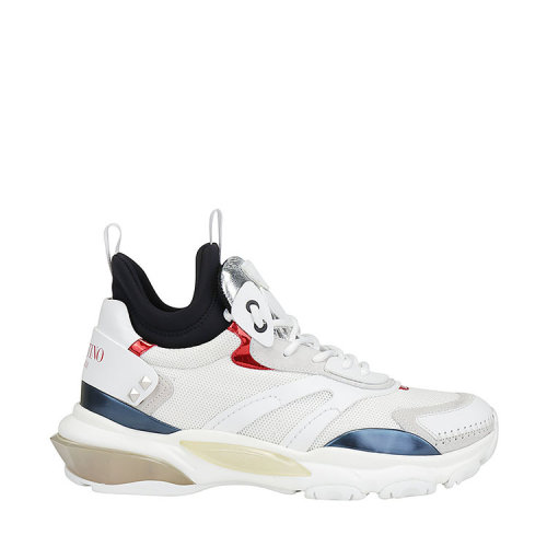 Valentino/华伦天奴 男鞋 时尚简约 品牌字母LOGO 圆头 男士白色休闲运动鞋 SY2S0B39APNDX9 HKY015C