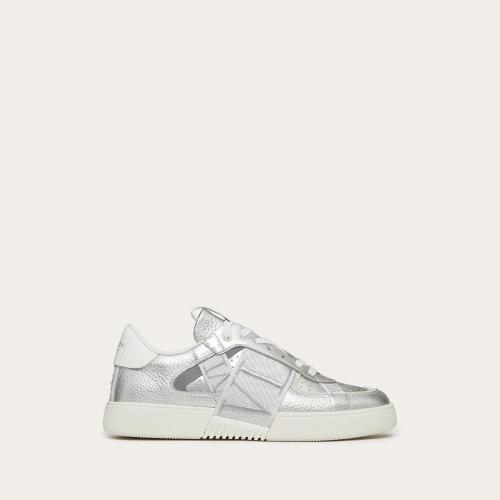  VALENTINO华伦天奴 22年秋冬 男士 休闲运动鞋 Baskets VL7N en veau lame et rubans XY2S0C58