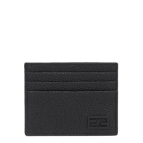 FENDI/芬迪 20  男士黑色小牛皮FF徽标卡片夹7M0164AG0LF0QA1