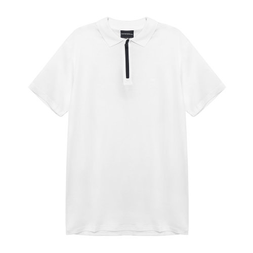 Emporio Armani/安普里奥阿玛尼[Capsule Travel Essential] 白色 男士短POLO 6K1FC1-1JUVZ-0100 秋冬 白色 XL 白色 XL