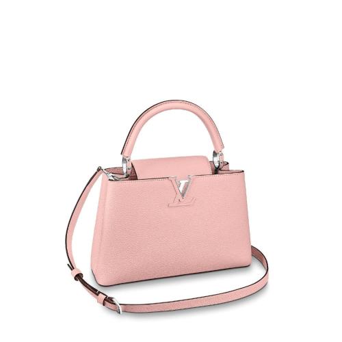  LV路易威登 22年秋冬 女士 单肩包 Capucines 小号手袋 M42258 预定商品2-6周发货