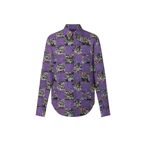  LV路易威登 22年秋冬 男士 长袖衬衫 CHEMISE CLASSIQUE 1AAGJC 1AAGJA 1AAGJ9 1AAGJD 1AAGJ7