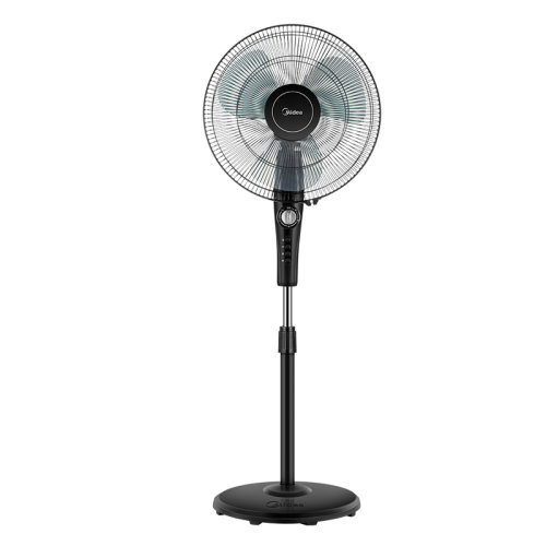 Midea/美的三叶落地扇家用大风量立式易拆洗广角送风客厅办公室卧室电扇风扇FSA40YF机械版