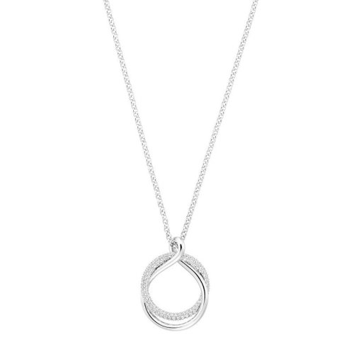 Swarovski 施华洛世奇 女士交织圆环双环交织仿水晶钻项链 5194452