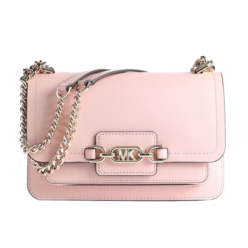 Michael Kors/迈克·科尔斯HEATHER系列 金属LOGO 磁扣翻盖单肩斜跨包 女款30S2L7HL3L