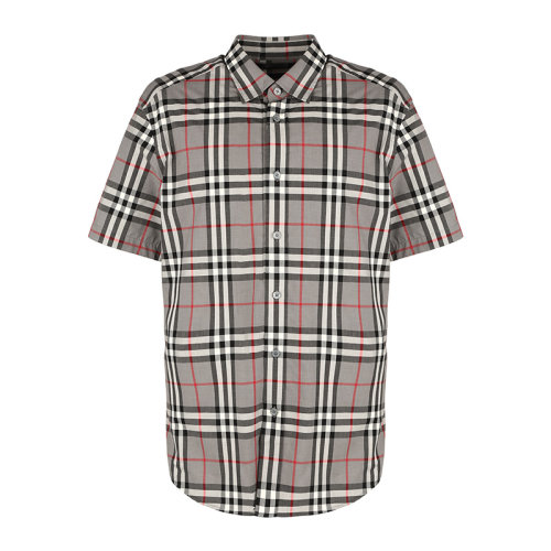 BURBERRY/博柏利时尚经典格纹男士衬衫男士短袖衬衫8029370