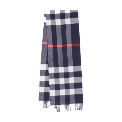  BURBERRY 22年秋冬 女士 格纹羊绒围巾 80155531 预定商品1-3周发货