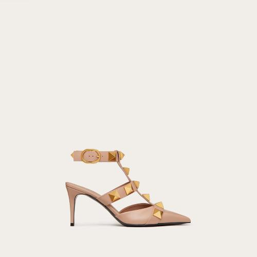  VALENTINO华伦天奴 22年秋冬 女士 高跟凉鞋 ESCARPINS ROMAN STUD EN CUIR DE VEAU. TALON?:
