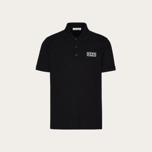  VALENTINO华伦天奴 22年秋冬 男士 短袖T恤 POLO VLTN TAG WV3MH01N72E0NO 预定商品1-3周发货