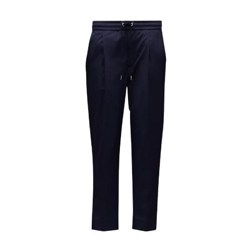 MONCLER蒙可蒙克莱 22年秋冬 男士 休闲裤 Poplin Jogging Trousers H10912A00007549P5779