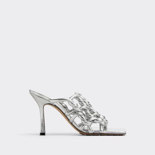  BV葆蝶家 22年秋冬 女士 高跟凉鞋 mules stretch 716242V29N01414