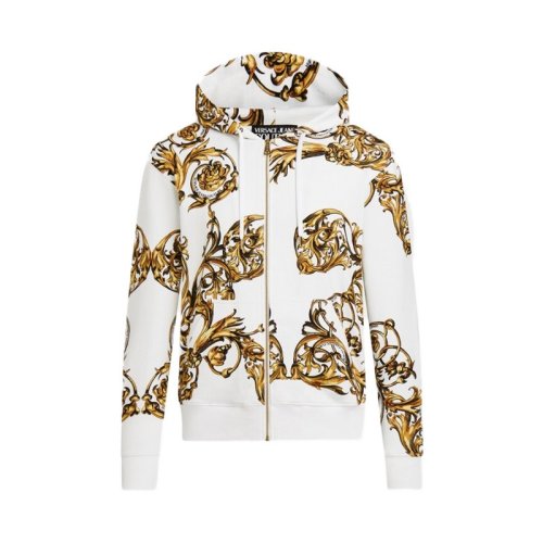 VERSACE/范思哲 男士白色棉质夹克 72GAI3Z0-FS019-G03