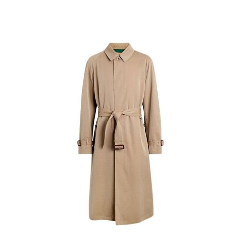  BURBERRY/博柏利 男士卡其色棉质大衣 8001228 PLFSX