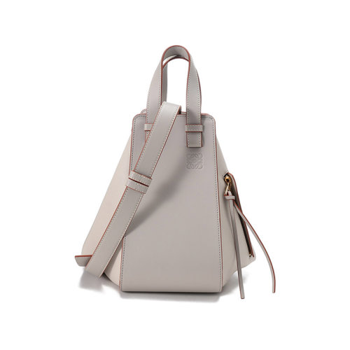 LOEWE/罗意威 女士Hammock系列牛皮革手提单肩包吊床包多色小号 A538S35X19