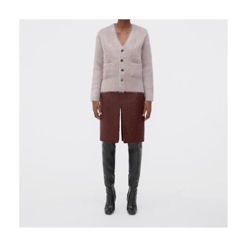  BV葆蝶家 22年秋冬 女士 长袖衬衫 cardigan en mohair double 716871V2D209015