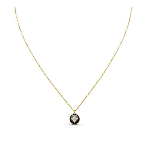  LV路易威登 22年秋冬 女士 项链 B BLOSSOM 1*w*8K 金缟玛瑙钻石项链 Q93758 预定商品2-8周发货